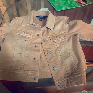 Girls denim jacket size 5!!!!